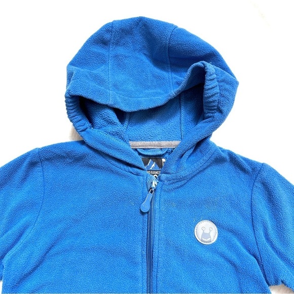 ⭐️ 5 for $25 Cool Club ProRange 80 Fleece Hooded Zipper Baby Bodysuit 80 cm - Picture 3 of 9